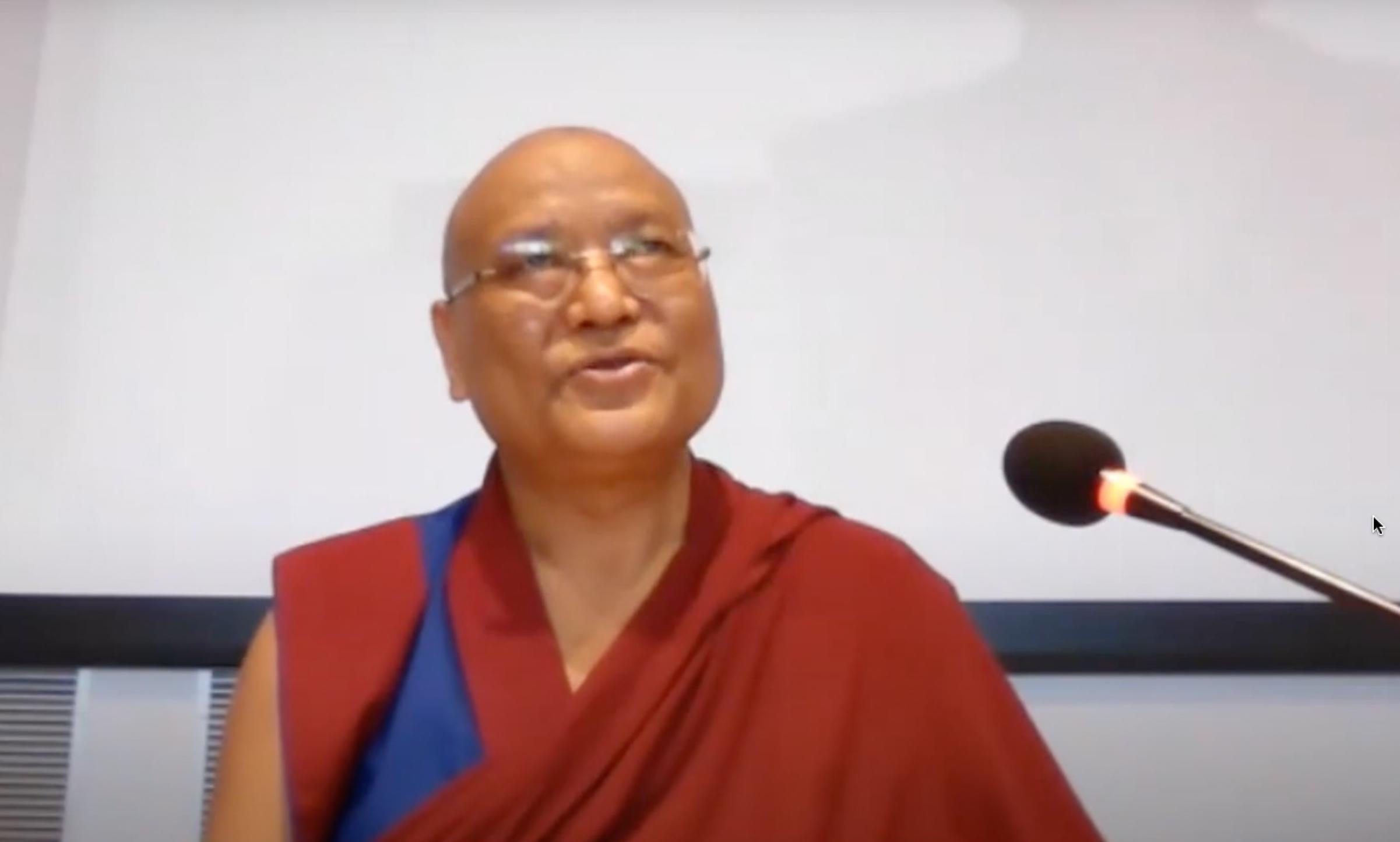 Менри Понлоб Ринпоче. Лекция «Четыре вида помощи» (2022)