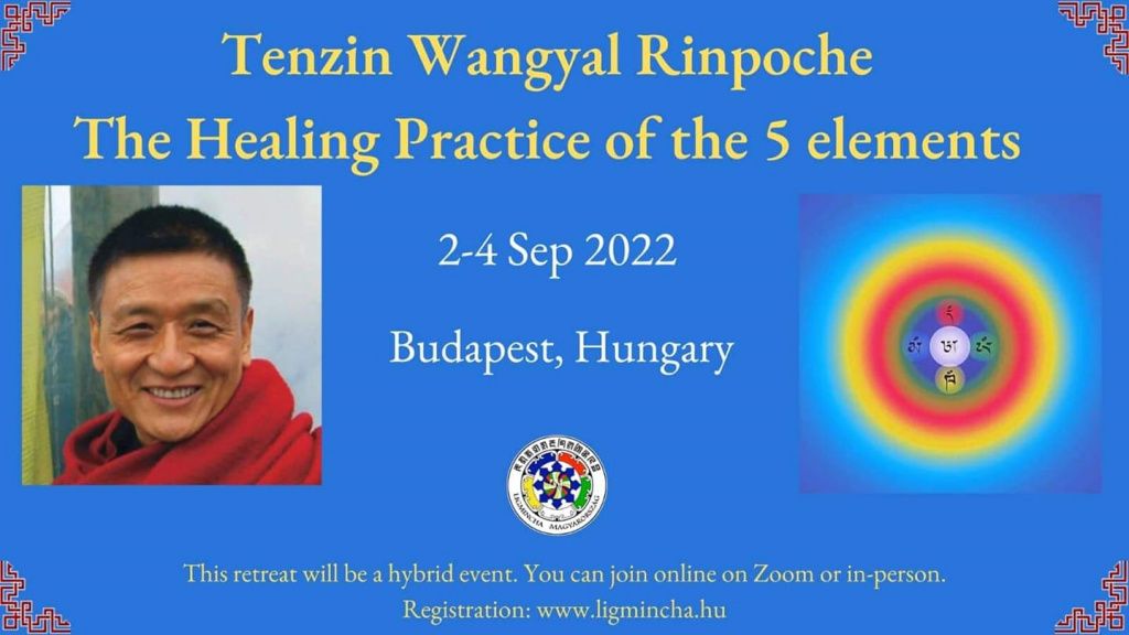 Учения Тензина Вангьяла Ринпоче 2-4 сентября 2022