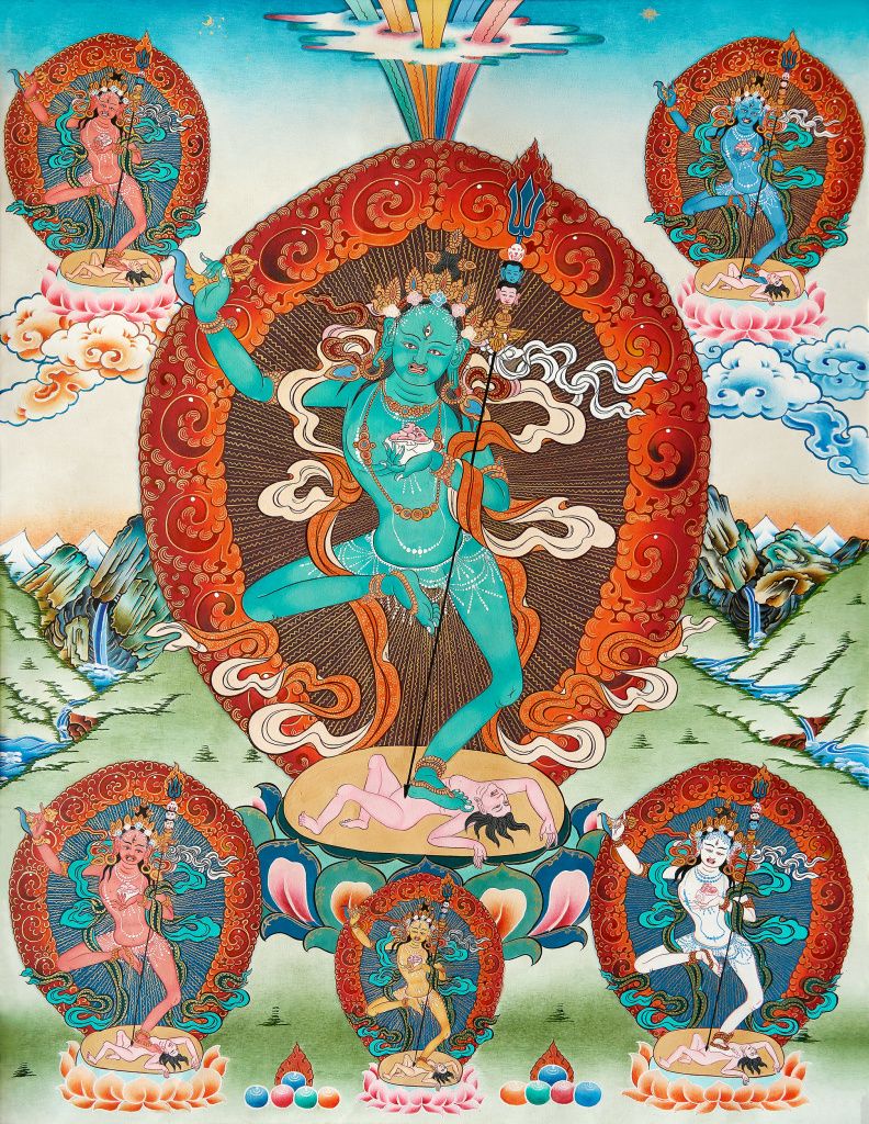 Дакини шести путей - Пантеон Бон