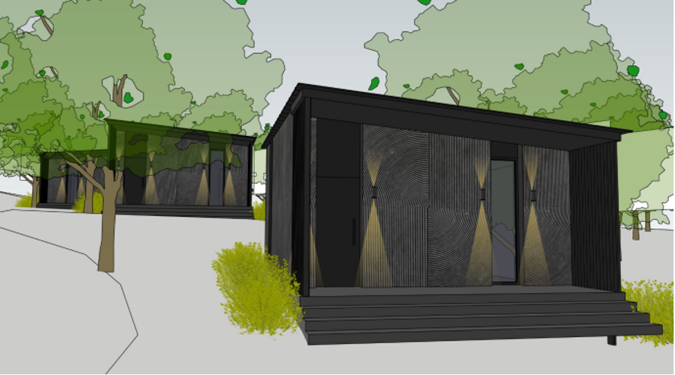 Темноретритные домики