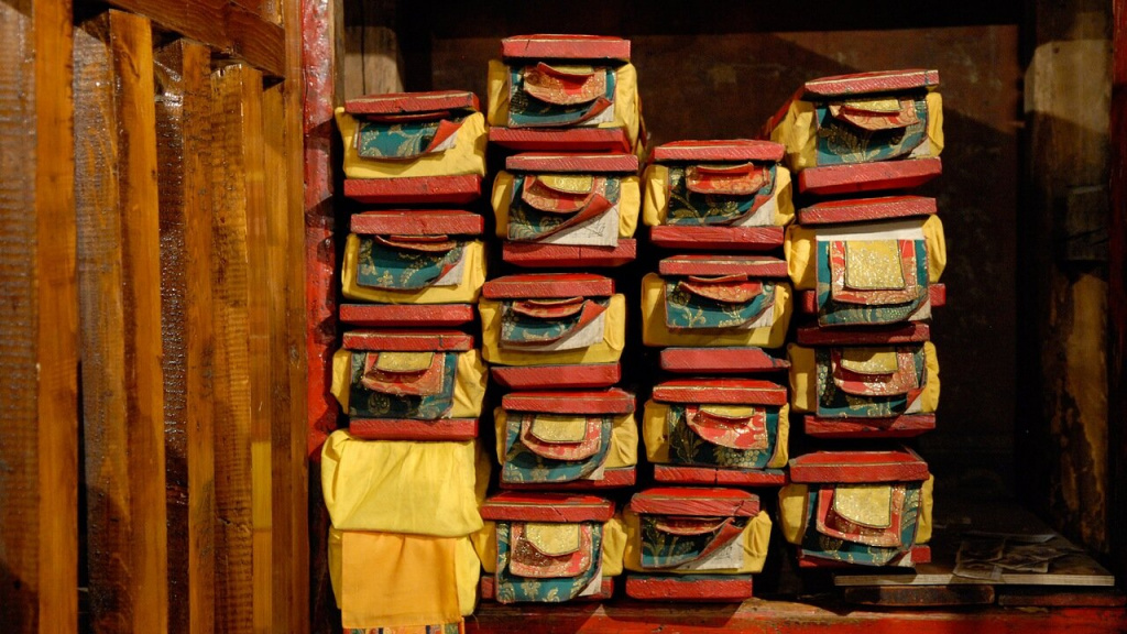 Библиотека, буддийские тексты, Кангьюр