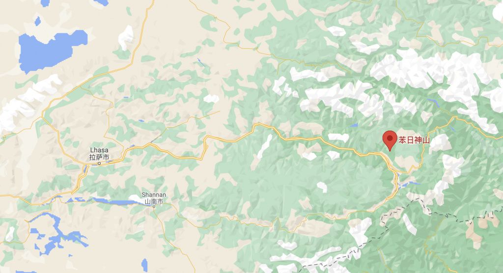 Карта расположения Конгпо Бонри