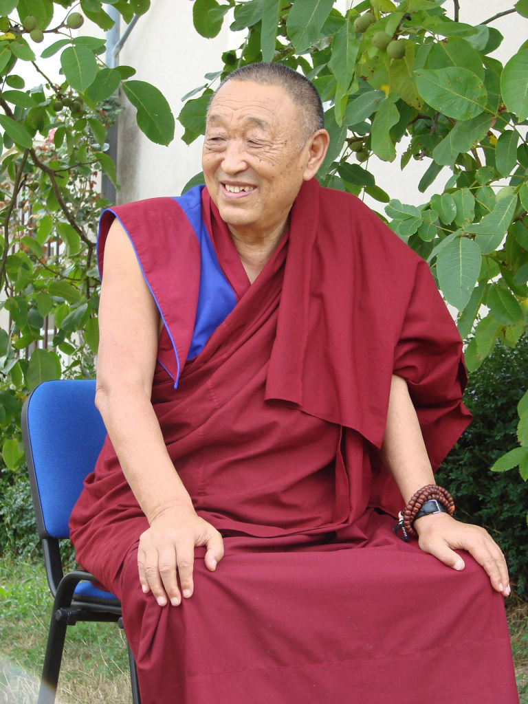 Его Святейшество 33-й Менри Тризин Лунгток Тенпай Ньима Ринпоче