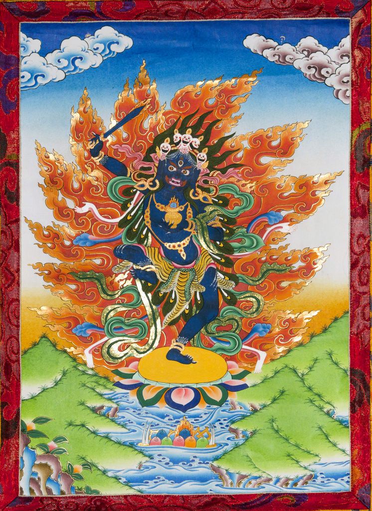 Йеше Валмо божество Бон