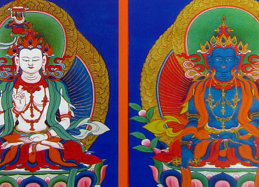 Дершек Цожи — Четыре трансцендентных владыки Юнгдрунг Бон